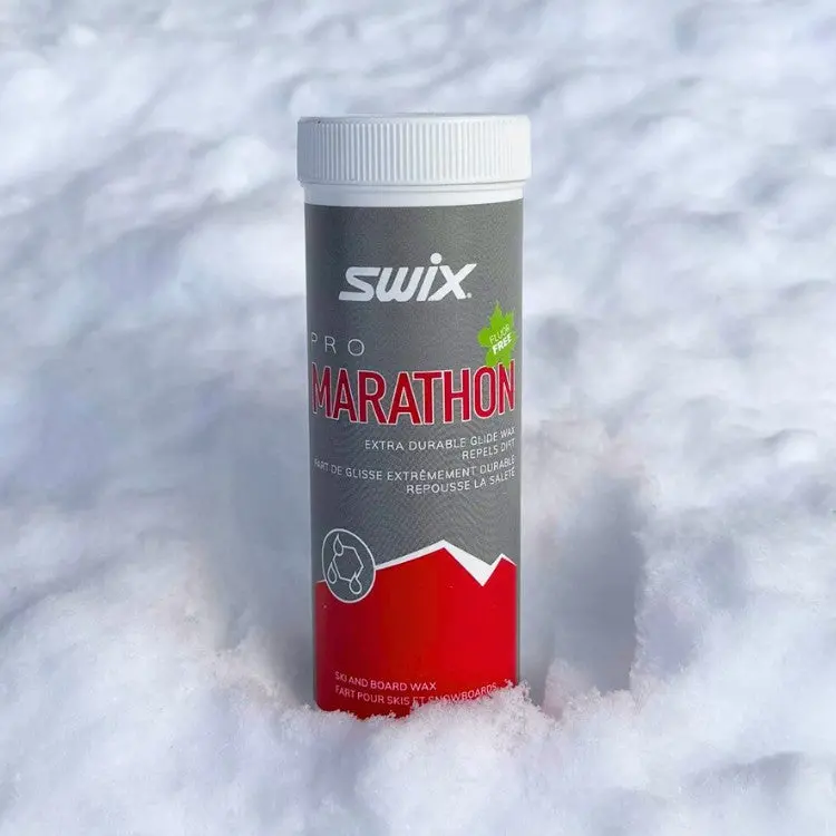 Swix Marathon Black Ski Wax Powder – 40G 1