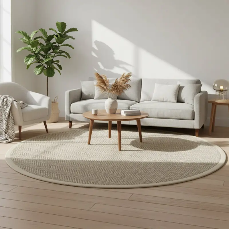 Sydney Sisal Carpet – Natural Fiber Area Rug (300X120Cm, Roll Length) 1