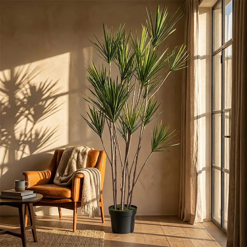 Tall Dracaena Reflexa Artificial Tree – 180 Cm With 11 Heads And 315 Botanically Accurate Leaves (Xy2025-015Bg) 1