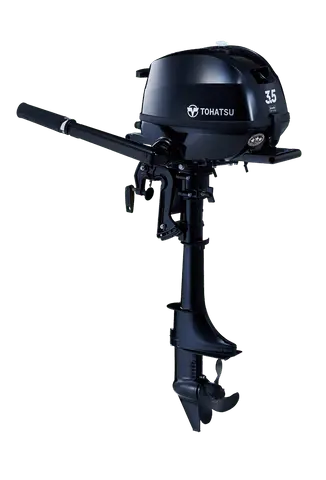 Tohatsu Mfs3.5 Ultra-Compact Inflatable Boat Motor 1