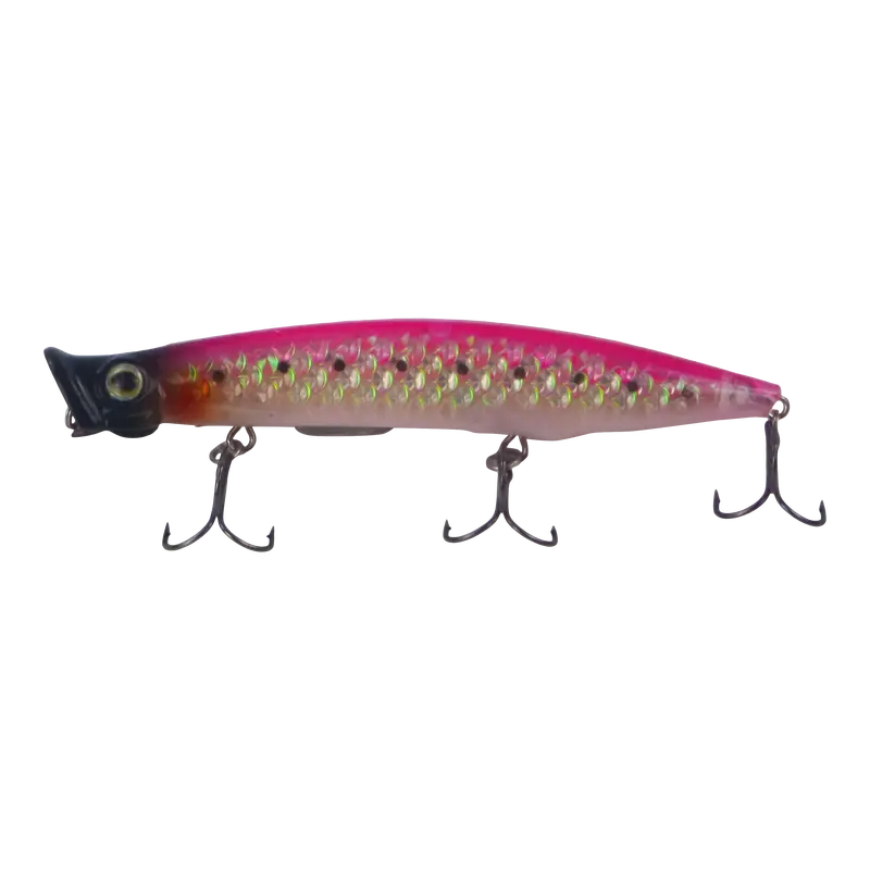 Toppu Mizzu Cupface Popper – 110 Mm, Hot Pink Hex Pattern 1