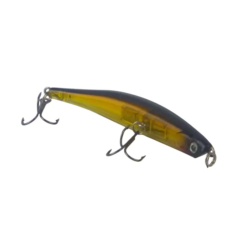 Toppu Mizzu Sidewinder Bent Minnow Lure – 95Mm Opaque Gold Finish 1