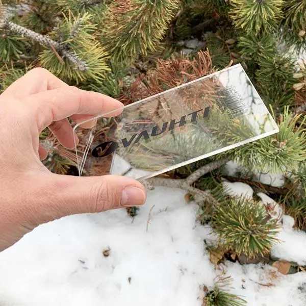 Vauhti 3 Mm Plexiglass Ski Scraper 1