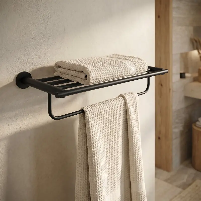 Velar 889003 Towel Rack – Sleek Stainless Steel Bathroom Accessory 1