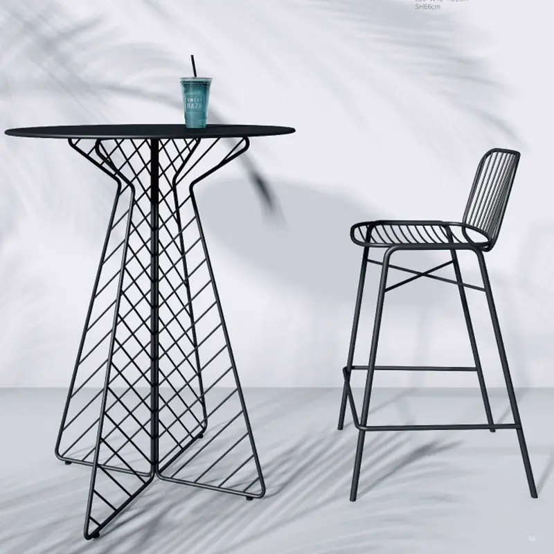Wire-Frame Bar Table – Gt-424H 1