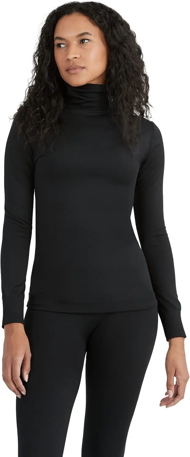 Women’S Altitude 3.0 Merino Blend Turtleneck Top 1